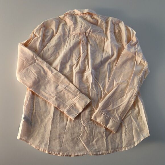 Forever 21 XX1 Women’s Button Down Blouse Peach Size Large NWT - Picture 2 of 14